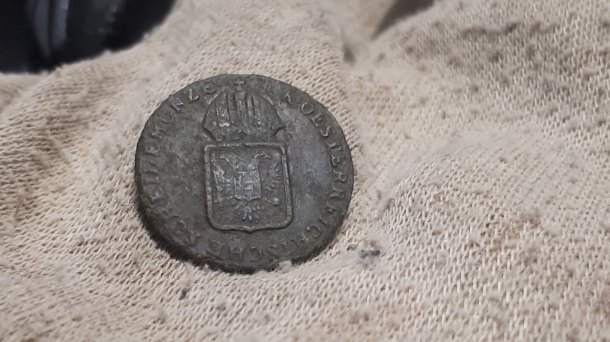 1/4 krejcar 1816   mincovna S