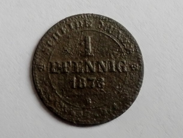 1 pfennig 1878