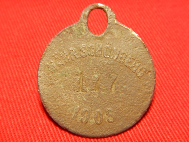 Psí známka 1908