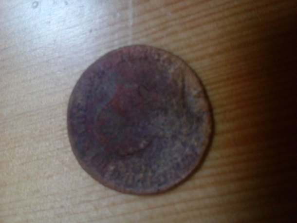 Stará měděná mince