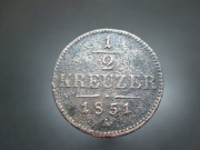 1/2 Kreuzer 1851 A