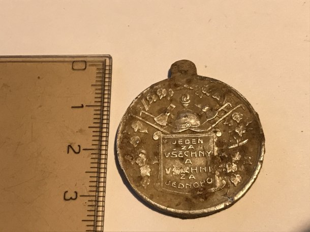 Pamětní medaile SDH Nový Knín 1922