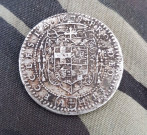 Stříbrná mince prům.30mm