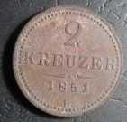 2 krejcar 1851