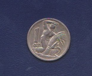 1 koruna r. 1924