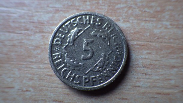 5 Pfennig říšský