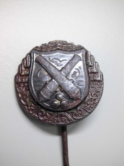 Miniatura odznaku pro mířiče a dělovody (1929-1948)