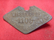 Psí známka Wiesenberg