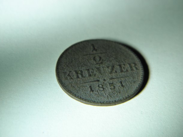 Krejcarkiada - 1/2 Kreuzer 1851