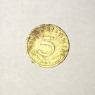 5 reichspfennig 1936 G
