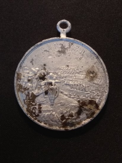 Pamětní medaile na císařské manévry v Bystřici pod Hostýnem 1897