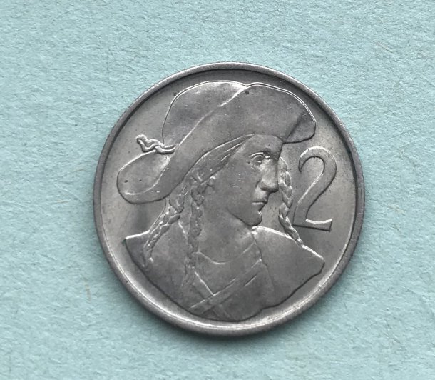 2 koruna 1948