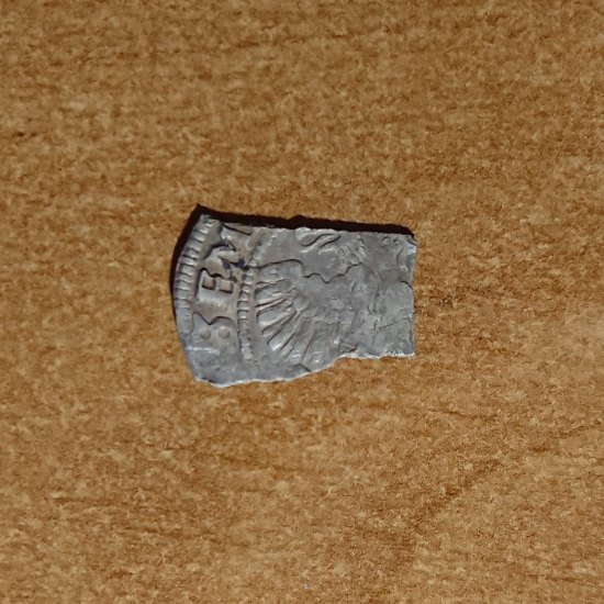Stříbrný fragment - 1 Schreckenberger (Ernst III / 1601-1622)