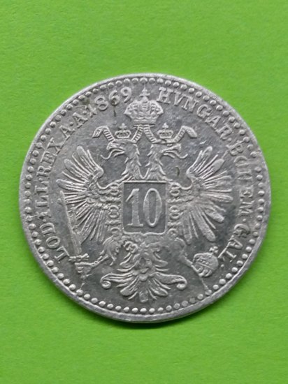 Desítka 1869
