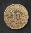10 Pfennig "žluťák"