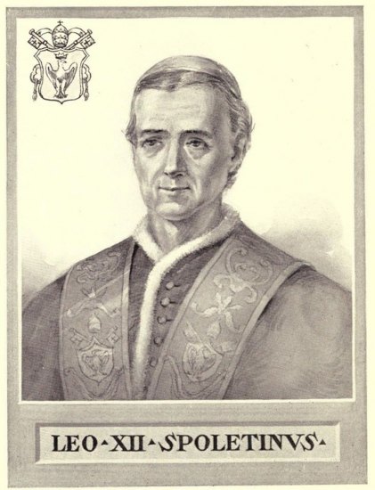 Papež LEV XII a Porta sancta (Svatá brána), Jubilejní rok 1825/26