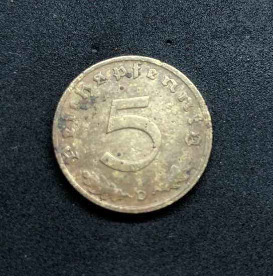5 Reichspfennig - 1938
