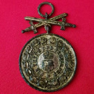 Zlatá medaile Hohenzollern s meči