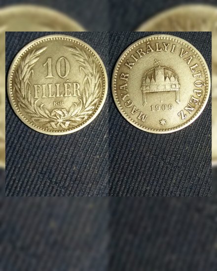,,Pěkný "10 filler-1909