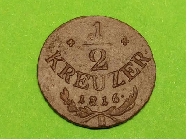 1/2 Kreuzer 1816
