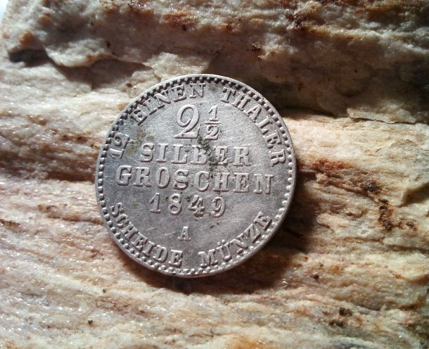 2 1/2 Silber Groschen 1849 A
