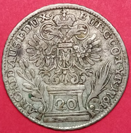 20 krejcar 1761