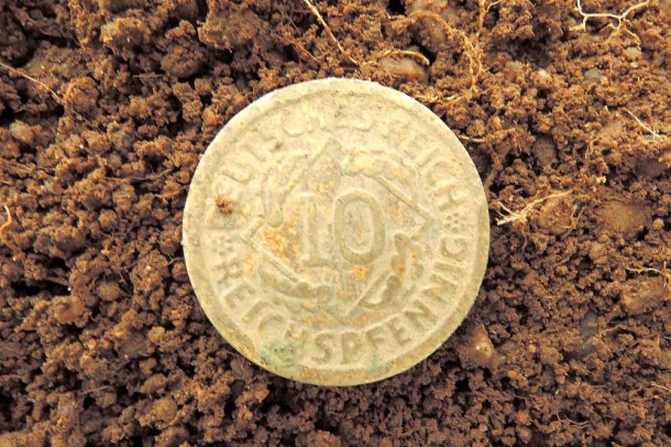 10 Reichspfennig 1929 G (Karlsruhe)