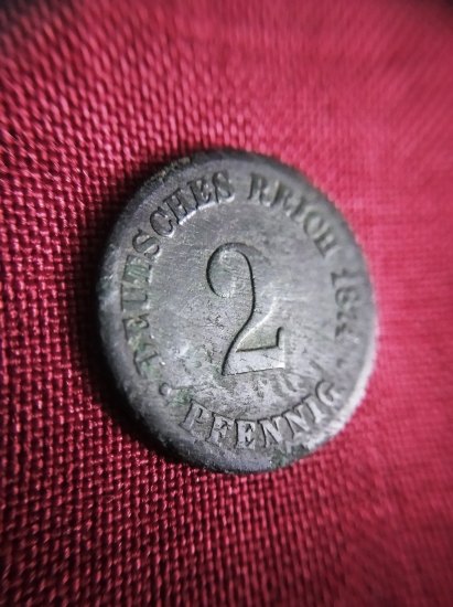 2 Pfennig Deutsches Reich 1874