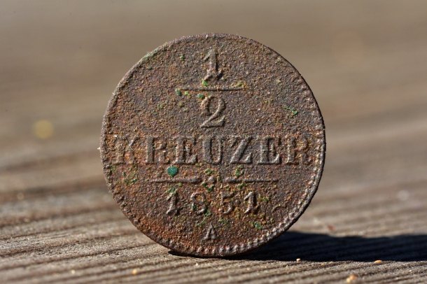 1/2 Kreuzer - 1851 A