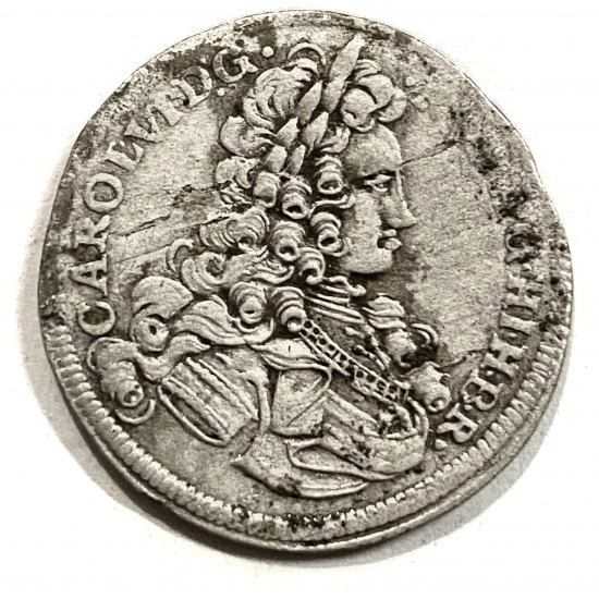 3 Krejcar Karel VI. 1719 BR