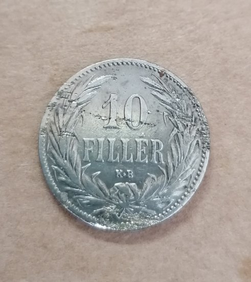 Nikláček 10 Fillér 1894 KB