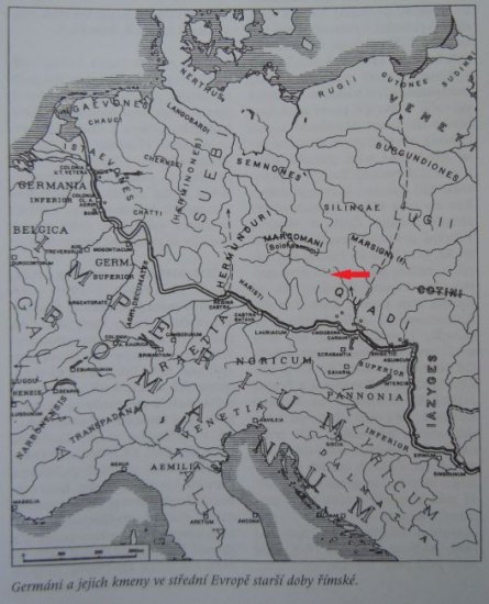 Germánská spona tzv. pruské série 50 – 160 A.D.