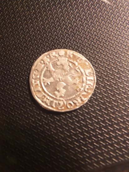 Rudolf II  Bílý groš 1591 mincmictr Šatný z Kutné hory