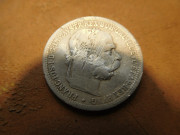 1 krone 1895 Ag v korunové hledačce