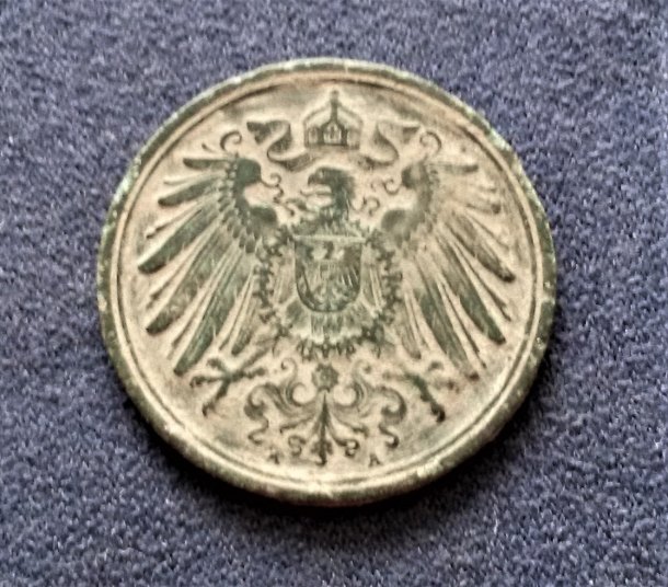 1 pfennig Deutsches reich 1906