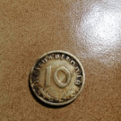 10 pfennig 1938 G 