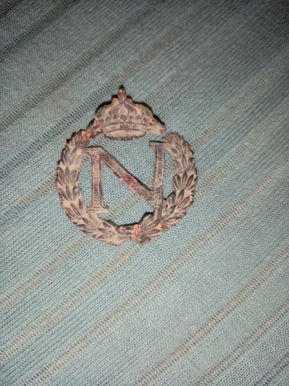 Odznak s písmenem N