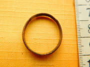 Prsten měděný málo kopaný