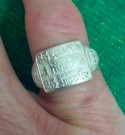 Stříbrný prsten 1915 - určení
