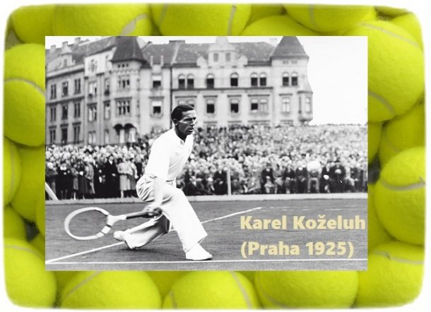 Velká tenisová plaketa (1930+) a pár slov o Karlu Koželuhovi