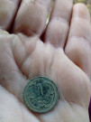 1 haleř 1916 - má druhá mince
