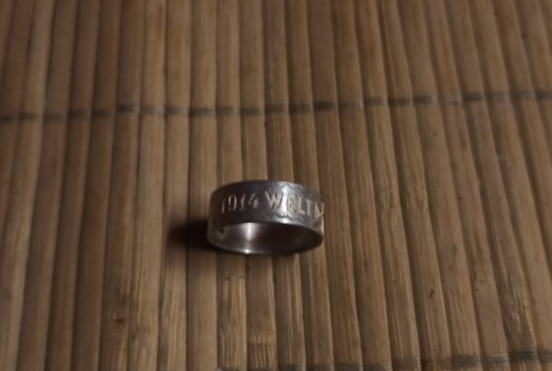 Stříbrný prsten 1.sv. válka