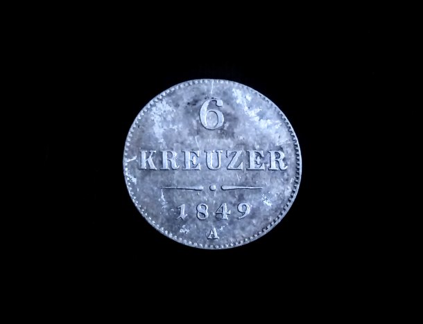6 Kreuzer 1849 A