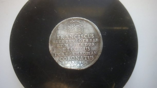 Stříbrná mince(žeton)