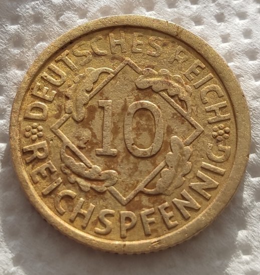 10 pfennig 1924 A