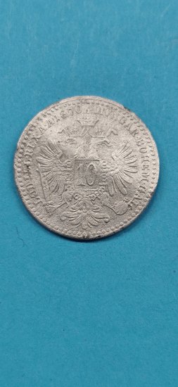 10 krejcar 1870