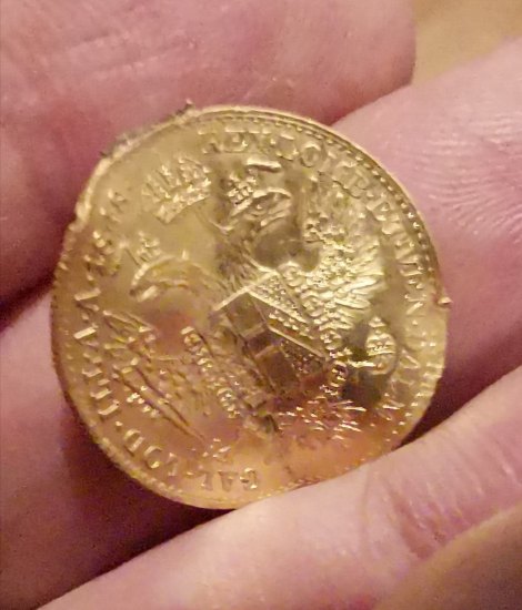 První mince v novém roce