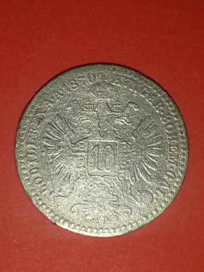 10 kreuzer 1870