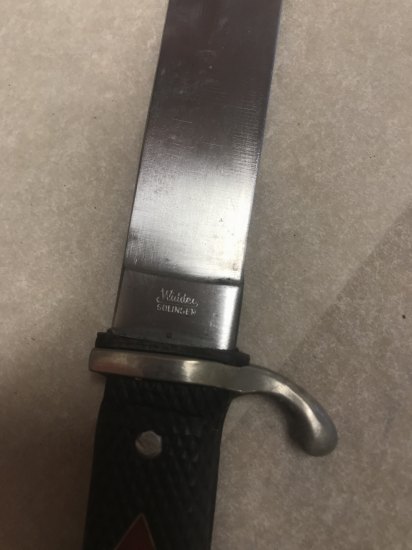 HitlerJugend nůž