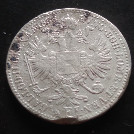 Mladej Procházka aneb 1/4 zlatník 1858